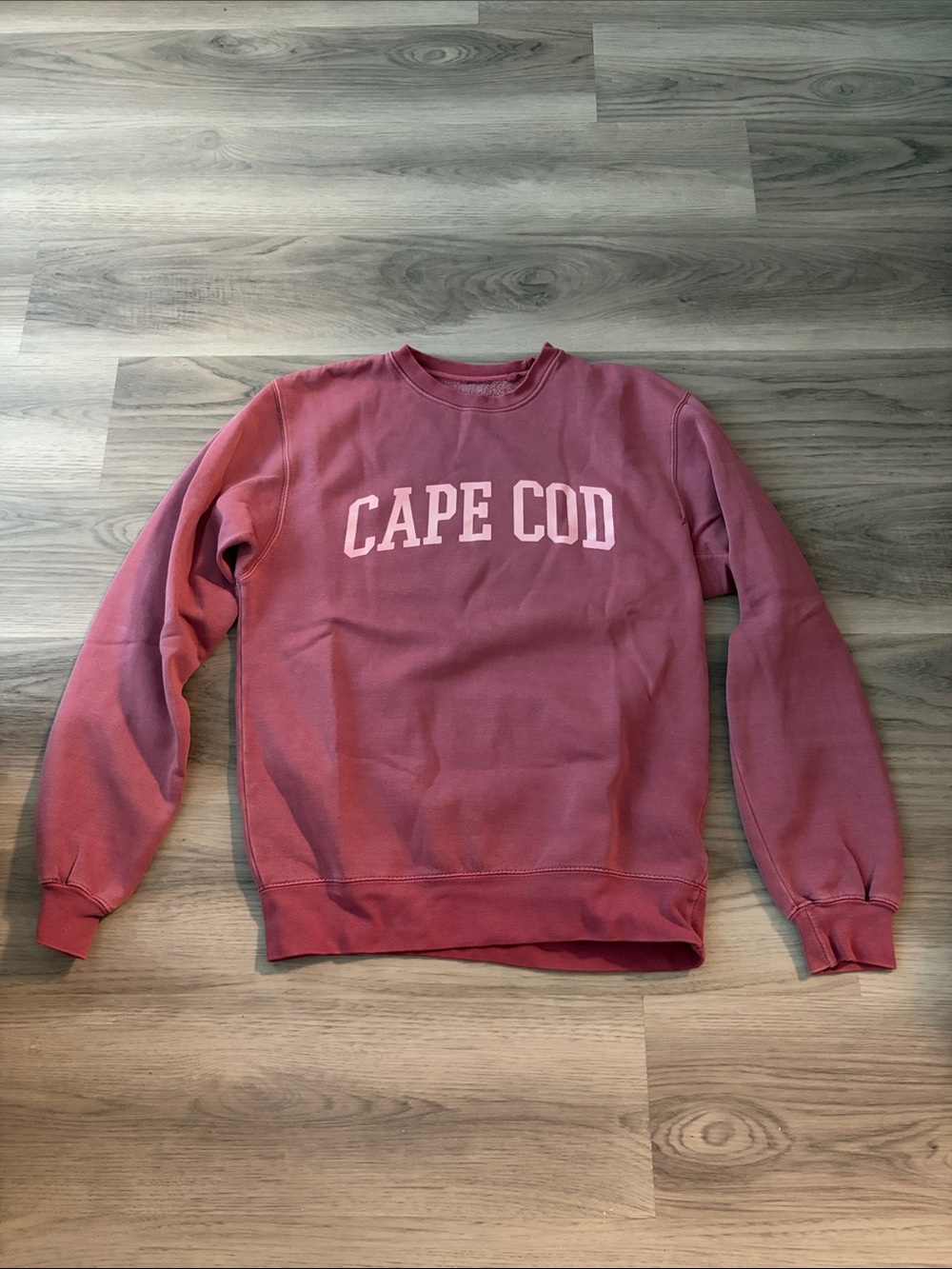 Cape Cod Pink Crewneck Sweatshirt